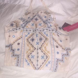 Brand new crop tank top